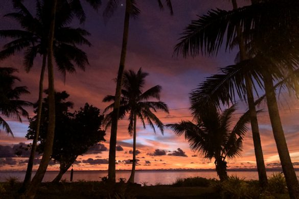 American Samoa Sunrise in Nu'uui